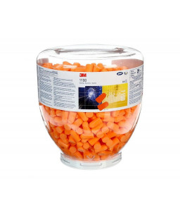 3M™ Foam Earplugs Refill Bottle Uncorded 1100-BT 37 dB [500 pairs /bottle]