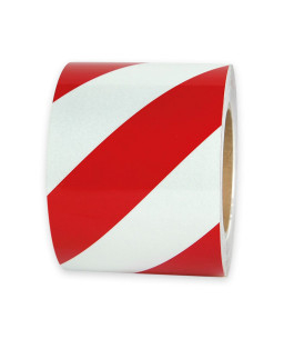 3M™ Vehicle Marking Sheeting 13057, Red/White, Left, 100 mm x 1 m