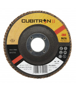 3M™ Cubitron™ II Flap Disc 967A 115 x 22,23mm