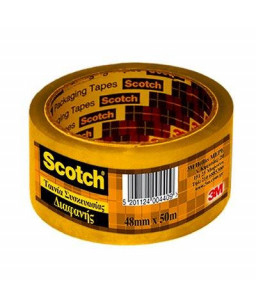 3M Scotch Packaging Tape Clear 48mmx50m