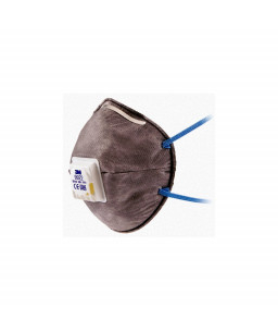 3M™ 9922 FFP2 Disposable Face Mask, Valved Adjustable Nose Clips