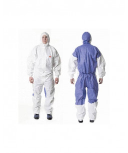 3M™ Protective Coverall 4535 Type 5/6 White/Blue
