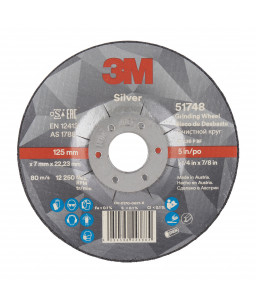 3M™ Silver Depressed Centered Grinding Wheel