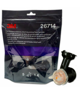 3M™ Performance Gravity HVLP Atomizing Head Refill Kit