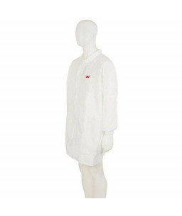 3M™ Disposable Lab Coat White 4440
