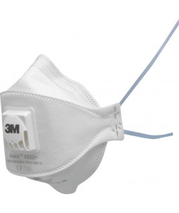 3M™ Aura™ 9322+ FFP2 Particulate Disposable Respirator Valved