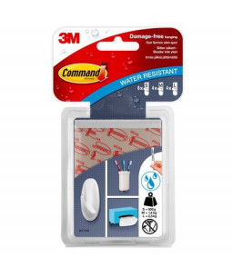 3M™ Command™ Mounting Strips 8 Small - 4 Medium - 4 Large 17200 BATH