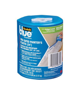 3M™ ScotchBlue™ PTD2093EL Masking Film with Blue Tape Dispenser