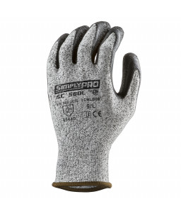COVERGUARD CUT RESISTANCE GLOVES EUROCUTSC580L , 1CRLB