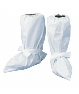 3M 440 OVERBOOT WITH TIES WHITE (pair)