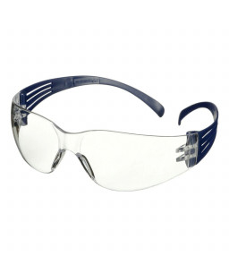 3M™ SecureFit™ 100 Safety Glasses, Blue frame, Anti-Scratch / Anti-Fog, Clear lens, SF101AF-BLU-EU