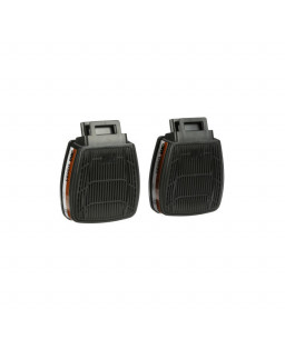 3M™ Secure Click™ Gas, Vapour and Particulate Filter, A2P3 R, with Dual Flow, D8095