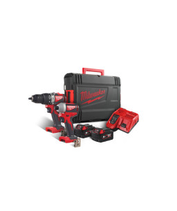 MILWAUKEE 4933464522 M18 BLPP2A2-502X POWERPACK BRUSHLESS ΚΡΟΥΣΤΙΚΟ ΔΡΑΠΑΝΟΚΑΤΣΑΒΙΔΟ + ΠΑΛΜΙΚΟ ΚΑΤΣΑΒΙΔΙ