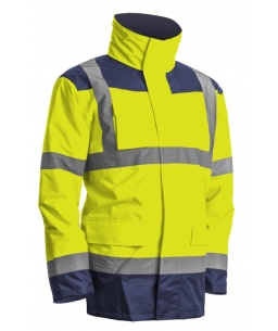 7KANY Parka KANATA 4 in 1 Yellow Navy