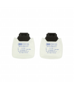 3M™ Secure Click™ Particulate Filter D3125 P2 R