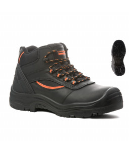 9PEAH (PEARL) SAFETY SHOES, HIGH, BLACK, S3 SRC
