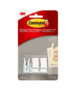 Command™ Quartz Spring Clips 17089Q